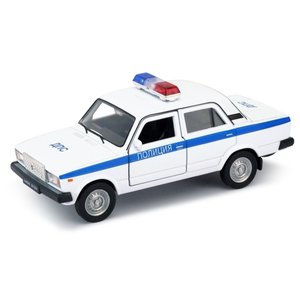 Легковой автомобиль Welly Lada 2107 Полиция (43644PB) (фото modal nav 1)