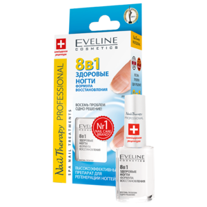 Средство для ухода Eveline Cosmetics 8 в 1 Здоровые Ногти (фото modal nav 1)