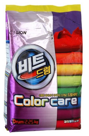 Стиральный порошок Lion Beat Drum Color care (Корея) (фото modal 2)