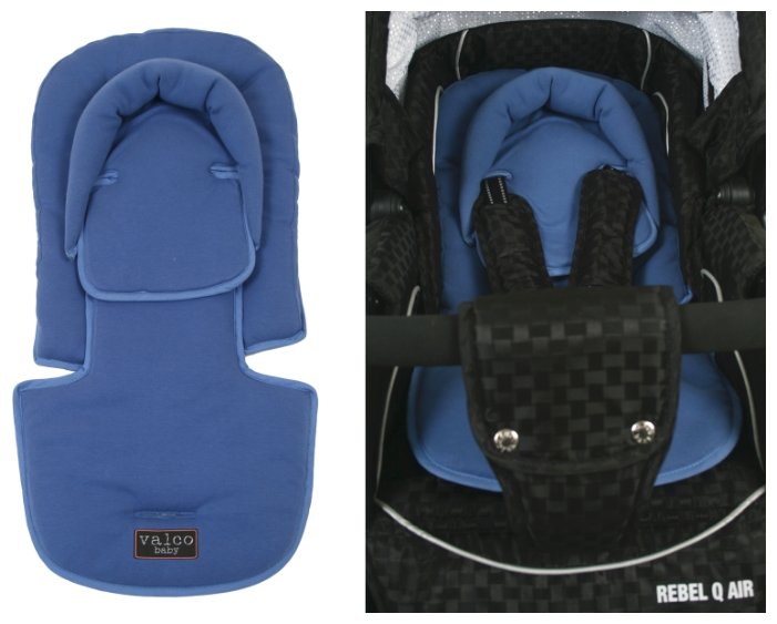 Комплект для автокресла Valco Baby Allsorts Head Hugger & Seat Pad (фото modal 1)