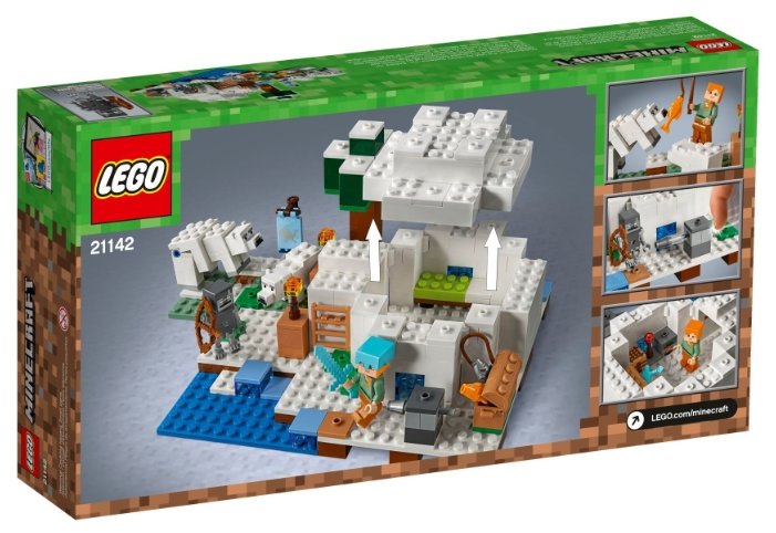 Конструктор LEGO Minecraft 21142 Иглу (фото modal 2)