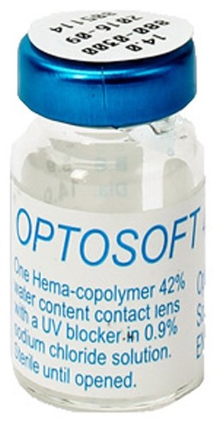 Sauflon Optosoft 42 UV (1 линза) (фото modal 1)