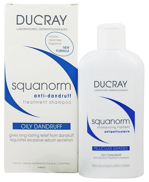 Ducray шампунь Squanorm Oily Dandruff (фото modal 2)