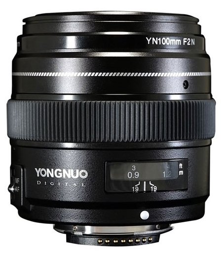 Объектив YongNuo AF 100mm f/2 Nikon F (фото modal 2)