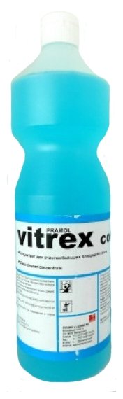 Жидкость Pramol Vitrex-Conc. для стекол и глянцевых поверхностей (фото modal 1)