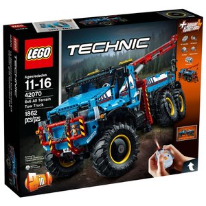 Электромеханический конструктор LEGO Technic 42070 Эвакуатор-внедорожник 6х6 (фото modal nav 1)