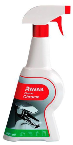 RAVAK спрей для ванной Cleaner Chrome (фото modal 1)