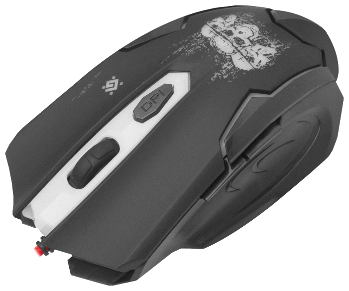 Мышь Defender Skull GM-180L Black USB (фото modal 6)