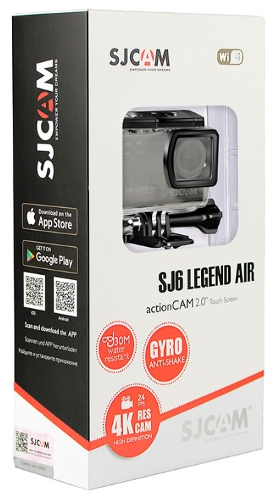 Экшн-камера SJCAM SJ6 Legend Air (фото modal 8)