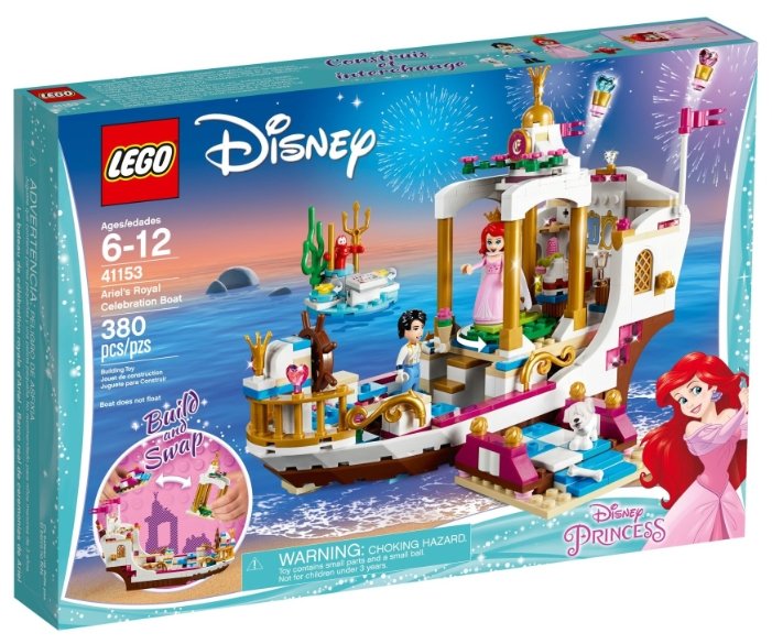 Конструктор LEGO Disney Princess 41153 Королевский корабль Ариэль (фото modal 1)