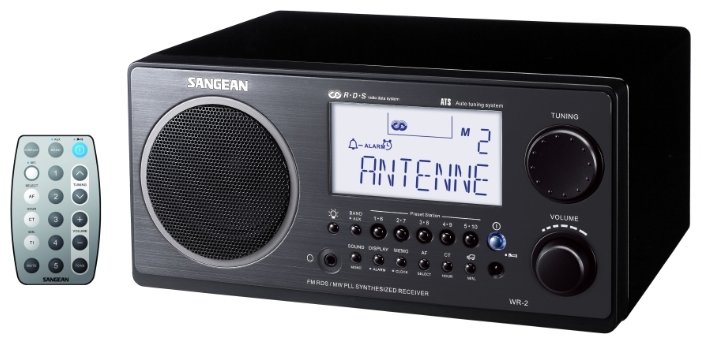 Радиобудильник Sangean WR-2 (фото modal 2)
