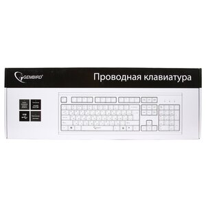 Клавиатура Gembird KB-8353U-BL Black USB (фото modal nav 3)