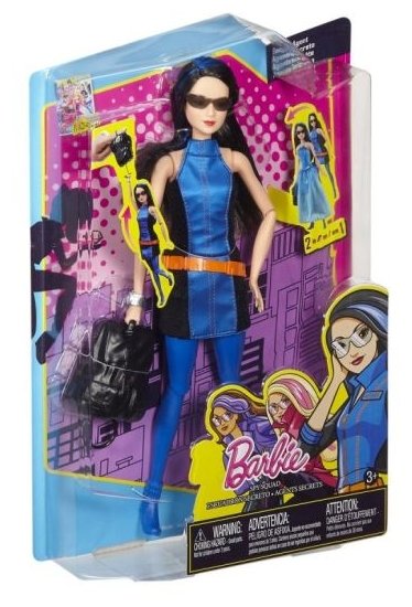 Кукла Barbie Барби и команда шпионов Секретный агент Рене, 29 см, DHF08 (фото modal 12)