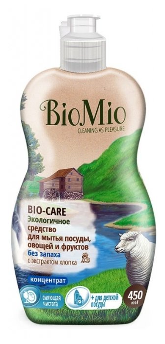 BioMio Средство для мытья посуды, овощей и фруктов без запаха (фото modal 1)