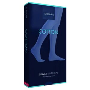 Колготки Sigvaris Cotton 2 класс с открытым носком (фото modal nav 1)