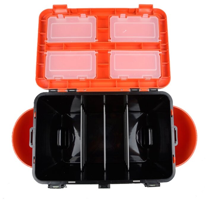 Ящик для рыбалки HELIOS FishBox односекционный (19л) 38х25.5х32см (фото modal 5)