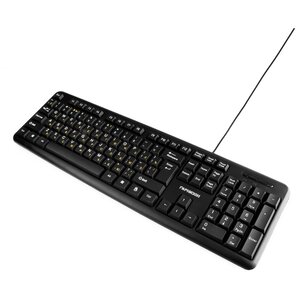 Клавиатура Гарнизон GK-100 Black USB (фото modal nav 2)