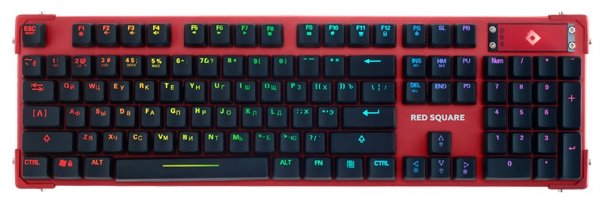 Клавиатура Red Square Redeemer RGB Red USB (фото modal 2)