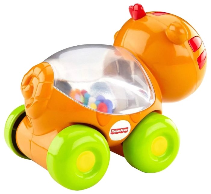 Каталка-игрушка Fisher-Price Зверюшка с прыгающими шариками (BGX29) со звуковыми эффектами (фото modal 15)