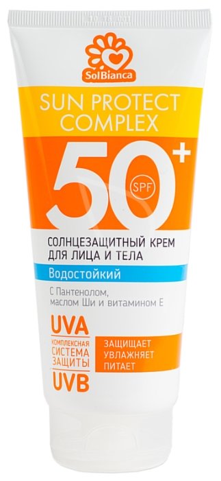 SolBianca Sun Protect Complex солнцезащитный крем для лица и тела SPF 50 (фото modal 1)