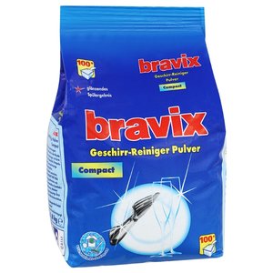 Bravix порошок для посудомоечной машины (фото modal nav 1)