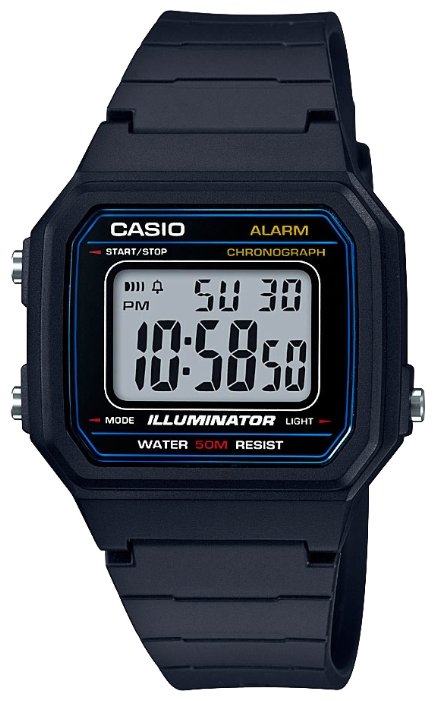 Наручные часы CASIO W-217H-1A (фото modal 1)