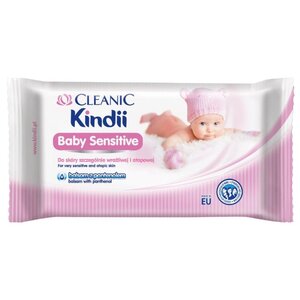 Влажные салфетки Cleanic Kindii Baby Sensitive (фото modal nav 2)