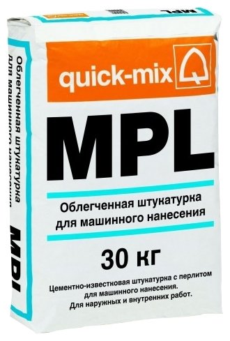 Штукатурка quick-mix MPL wa, 30 кг (фото modal 1)