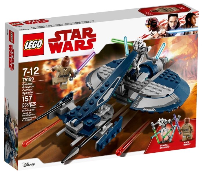 Конструктор LEGO Star Wars 75199 Боевой спидер генерала Гривуса (фото modal 1)
