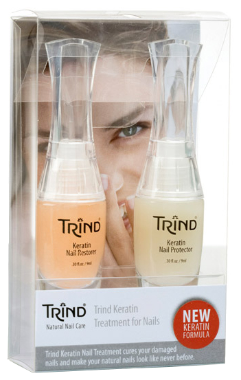 Средство для ухода Trind Keratin Nail Restorer & Keratin Nail Protector (фото modal 1)