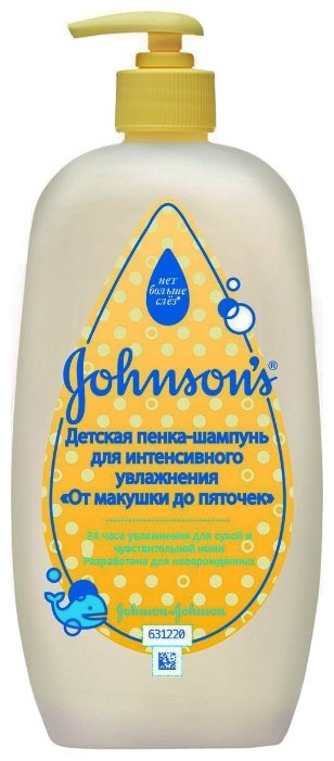 Johnson's Baby Пенка-шампунь 
