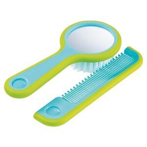 Набор расчесок Bebe confort Brush and comb with mirror (фото modal nav 4)