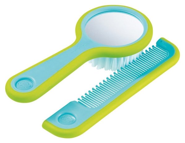 Набор расчесок Bebe confort Brush and comb with mirror (фото modal 4)