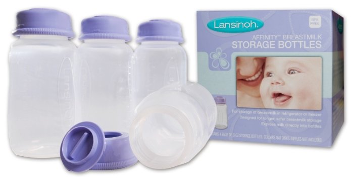 Lansinoh Контейнеры для хранения грудного молока 150 мл (фото modal 2)
