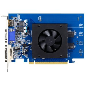 Видеокарта GIGABYTE GeForce GT 710 954Mhz PCI-E 2.0 1024Mb 5010Mhz 64 bit DVI HDMI HDCP (фото modal nav 1)