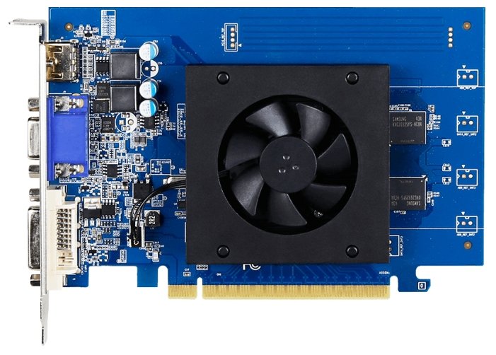 Видеокарта GIGABYTE GeForce GT 710 954Mhz PCI-E 2.0 1024Mb 5010Mhz 64 bit DVI HDMI HDCP (фото modal 1)