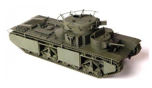 Сборная модель ZVEZDA Советский тяжёлый танк Т-35 (3667) 1:35 (фото modal 2)