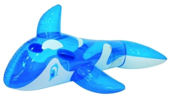 Игрушка для плавания Jilong Transparent Whale Rider JL037233NPF (фото modal 1)