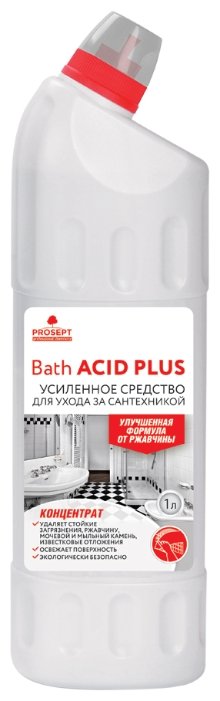 PROSEPT средство для удаления ржавчины и минеральных отложений Bath Acid + (фото modal 1)