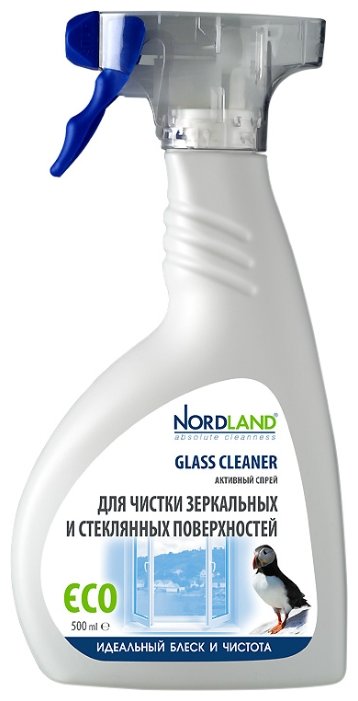 Спрей Nordland Glass Cleaner для чистки зеркальных и стеклянных поверхностей (фото modal 1)