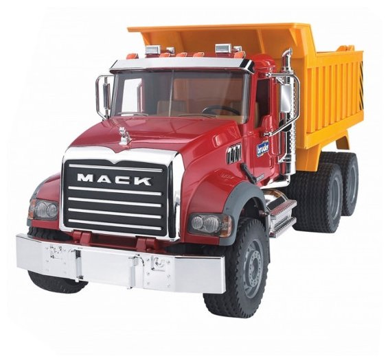 Грузовик Bruder Mack Granite Truck (02-815) 1:16 53 см (фото modal 5)