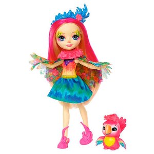 Кукла Enchantimals Пикки Какаду с любимой зверюшкой, 15 см, FJJ21 (фото modal nav 2)