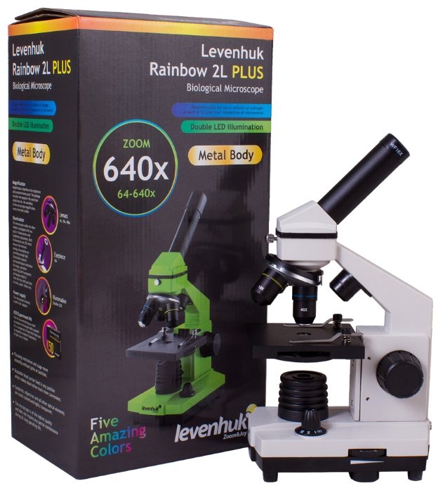 Микроскоп LEVENHUK Rainbow 2L PLUS (фото modal 52)