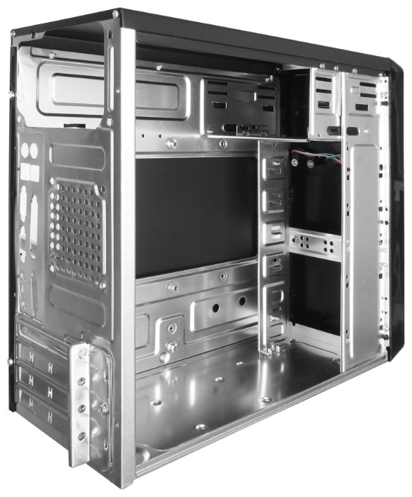 Компьютерный корпус ExeGate BA-110 w/o PSU Black (фото modal 2)