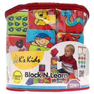 Кубики-пазлы K's Kids Block N Learn (фото modal nav 1)