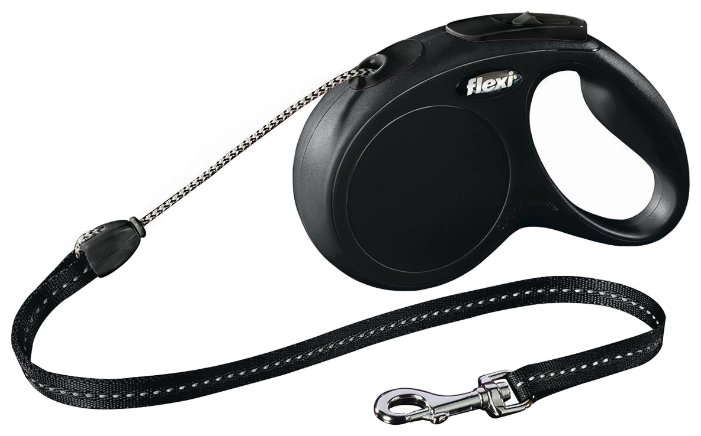 Поводок-рулетка для собак Flexi New Classic S тросовый (фото modal 5)