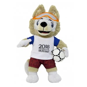 Мягкая игрушка 1 TOY FIFA-2018 Волк Забивака 33 см (фото modal nav 1)