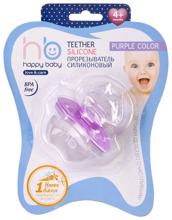 Прорезыватель Happy Baby Teether silicone 20000 (фото modal 5)