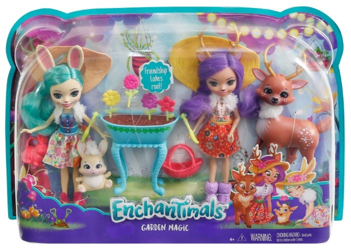 Набор кукол Enchantimals Подруги с любимыми зверюшками, 15 см, FDG01 (фото modal 16)