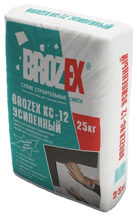 Клей BROZEX КС-12 25 кг (фото modal 1)
